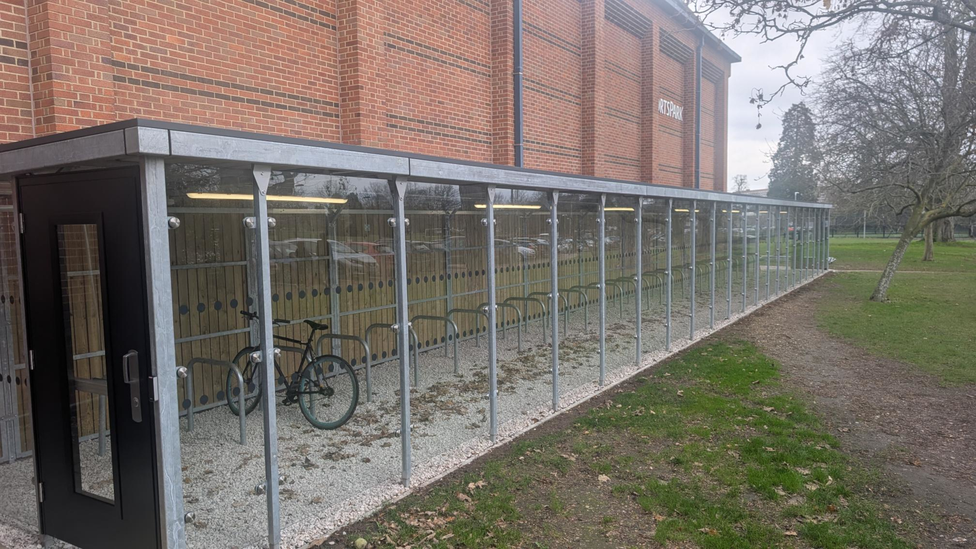SportsPark new secure bike store